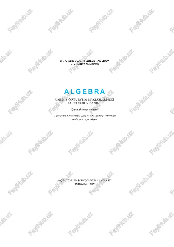 algebra — PDF
