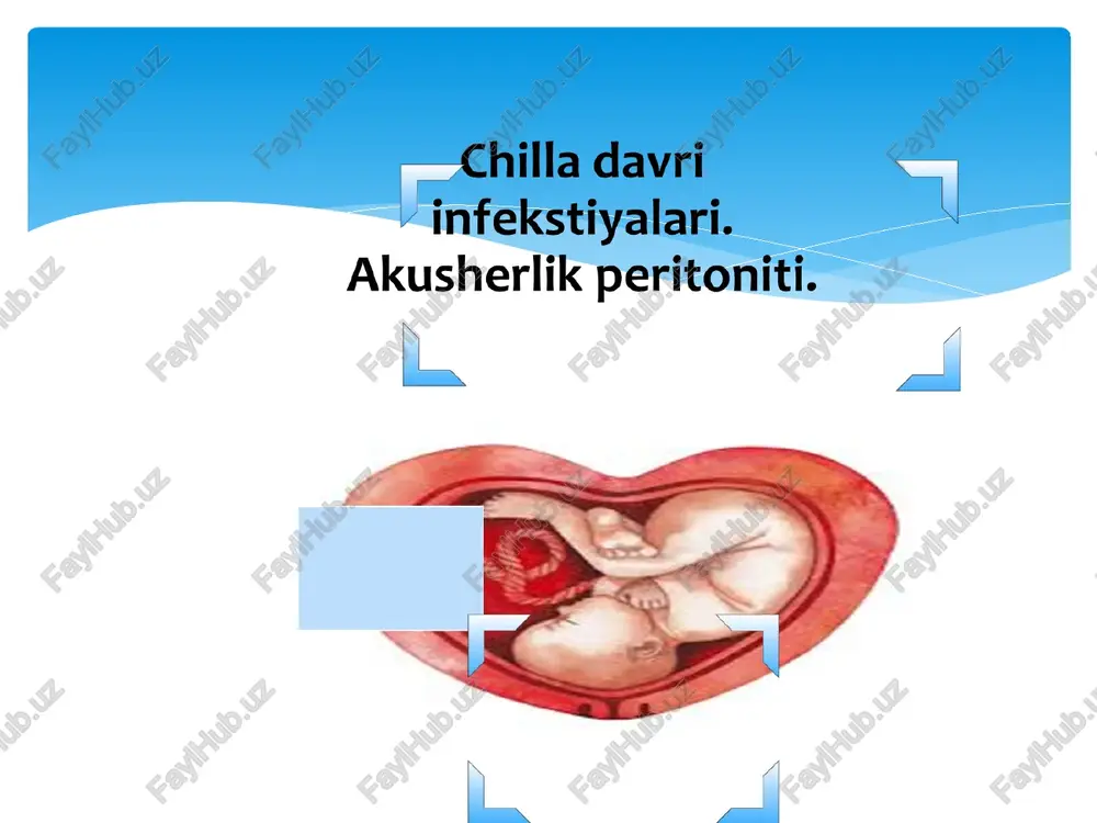 chilla davri septik kasalliklar — PPT