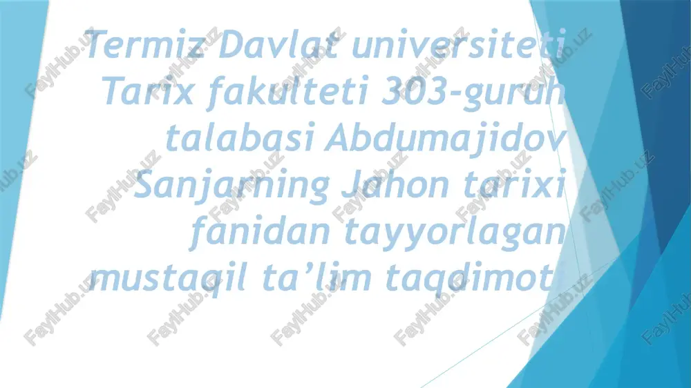 efiopiya fransiyava ispaniyaning raqobati — PPTX