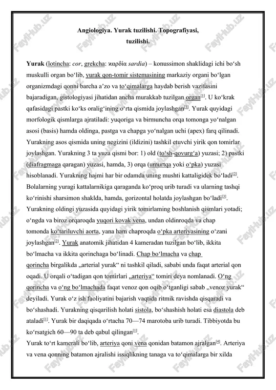 angiologiya — DOCX