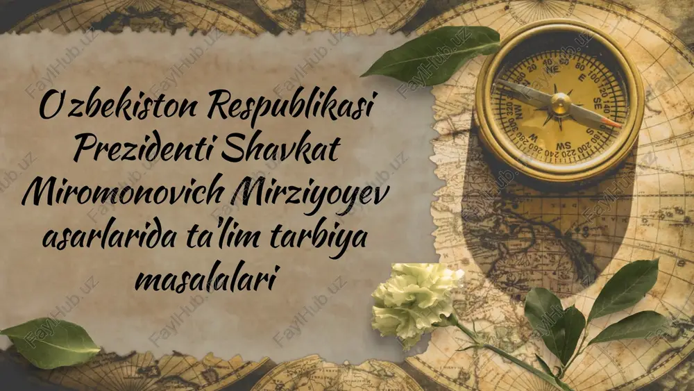 oliy ta'lim tizimida sifat va samaradorlikni oshirish — PPTX