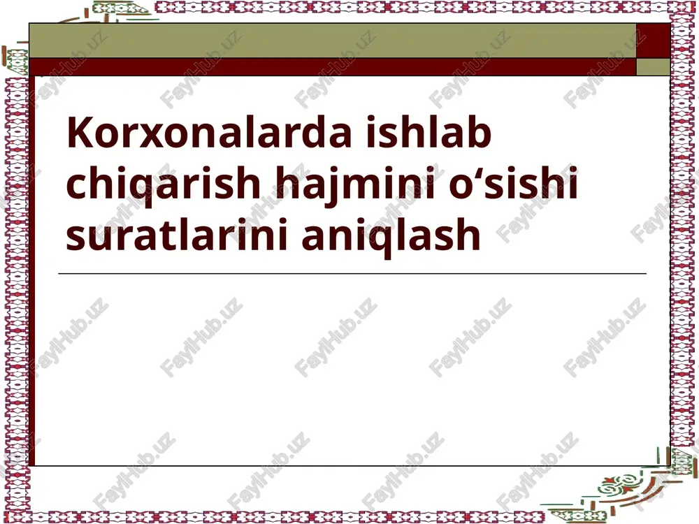 boshqaruv vazifalari — PPTX