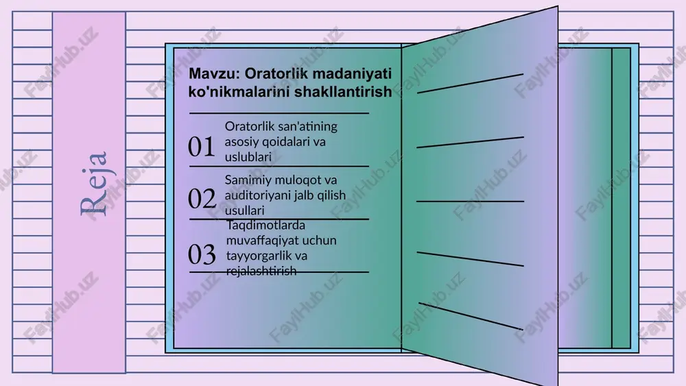 oratorlik san'ati — PPTX