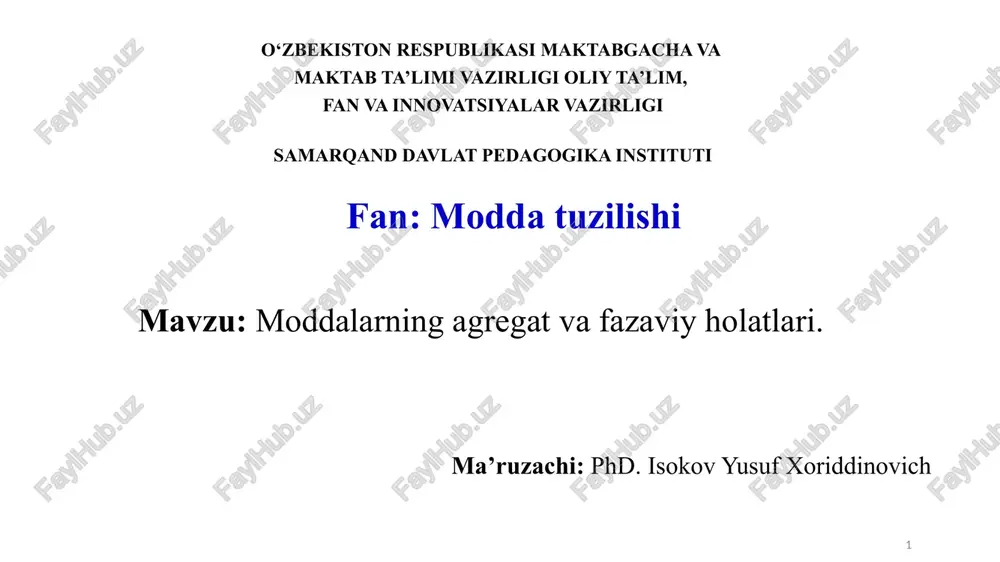 moddatuzilishi — PPTX
