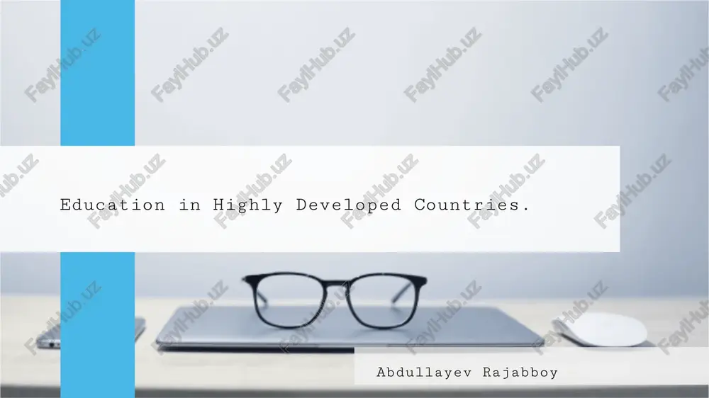 education systeam prezentatsiya — PDF