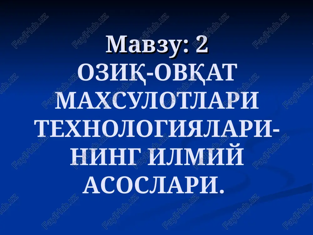 eritish va kristalizatsiyalash asoslari bo’yicha usullar — PPT