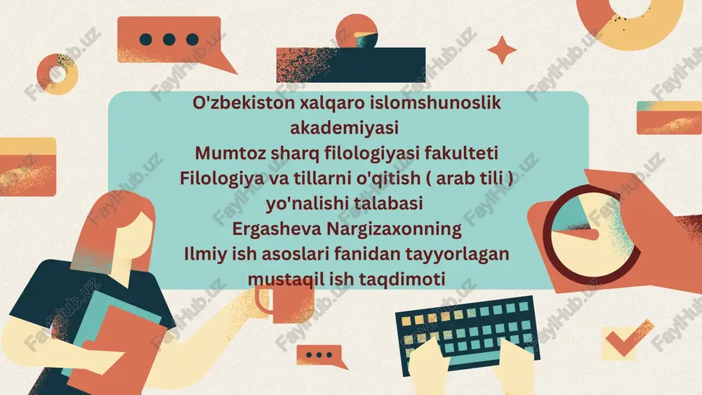 ilmiy tadqiqot yo'nalishlarini tanlash — PDF