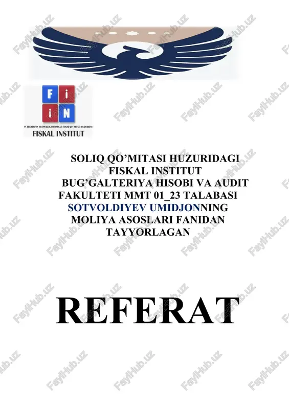 budjetdan tashqari maqsadli jamg'armalar tizimi — DOC