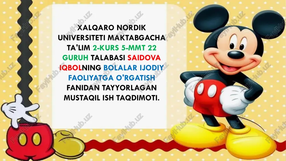 applikatsiya ishlari — PDF