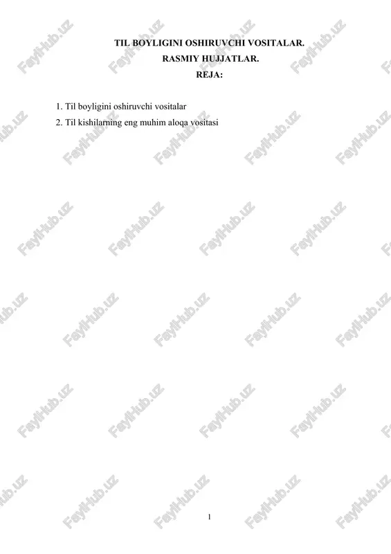 til boyligini oshiruvchi vositalar — DOCX