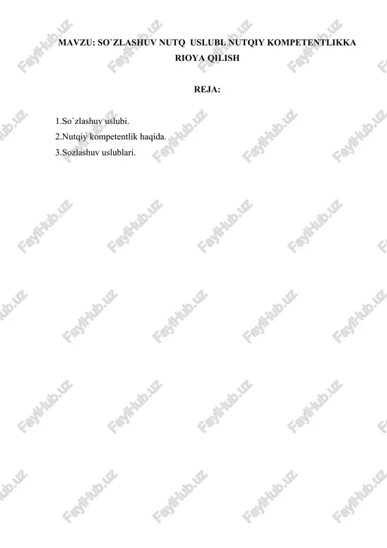 so`zlashuv nutq uslubi — DOCX