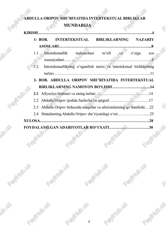 abdulla oripov she’riyatida intertekstual birliklar — DOCX