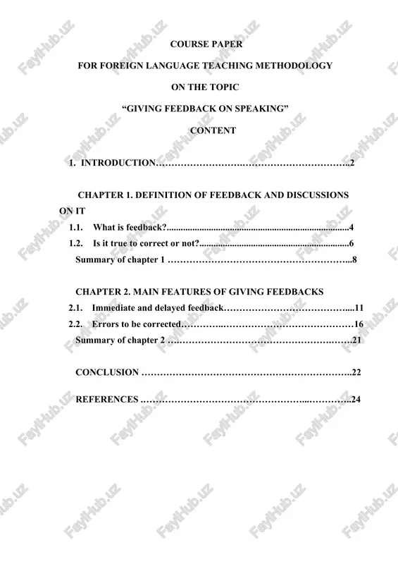 course paper for foreign language teaching methodology — DOCX