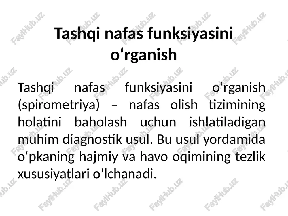 tashqinafasfunksiyasinio‘rganish — PPTX