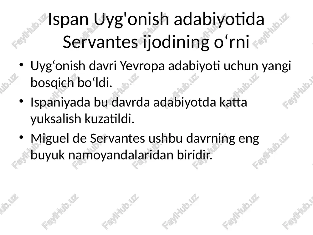 servantes — PPTX