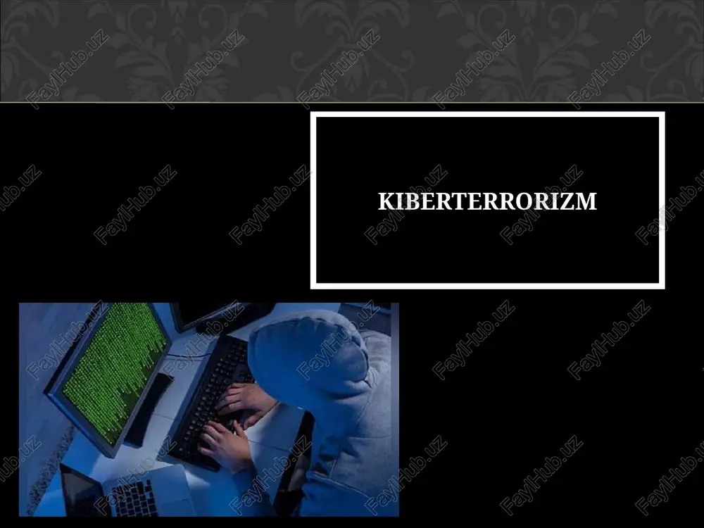 kiberterrorizm — PPTX