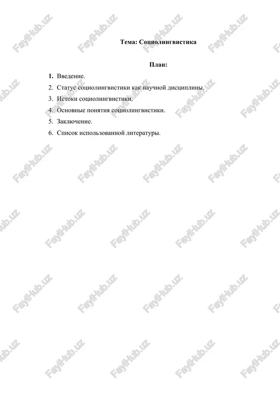 sotsiolingvistika — DOCX