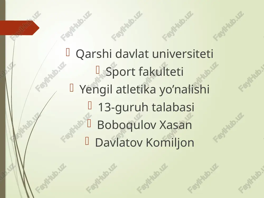 dinshunoslik fan sifatida shakllantirish — PPTX