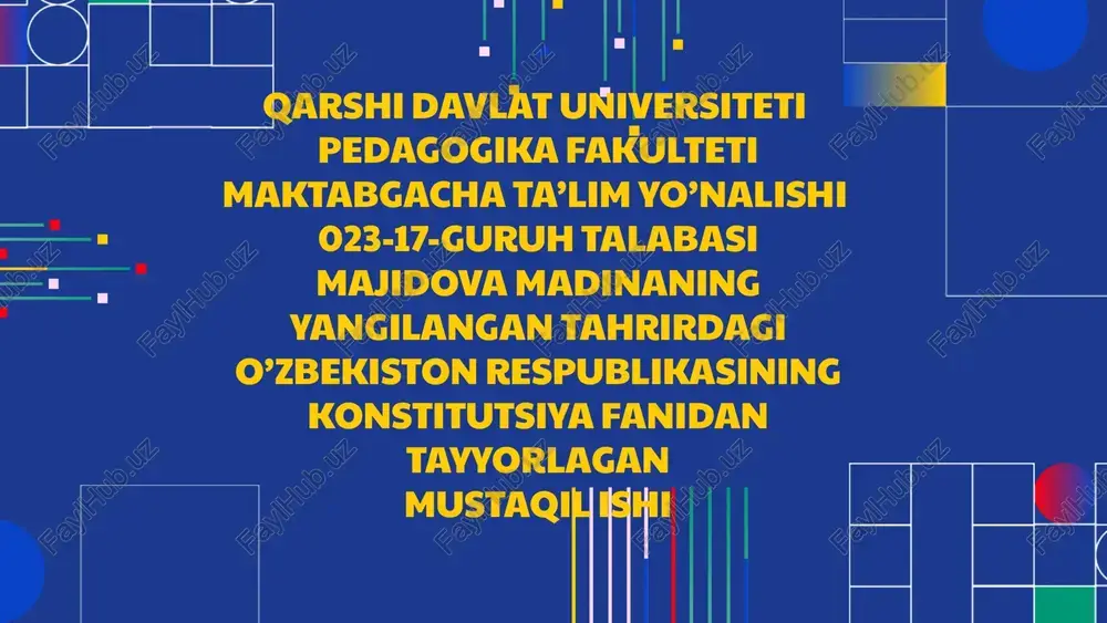 oliy majlis va huquqshunoslik — PPTX
