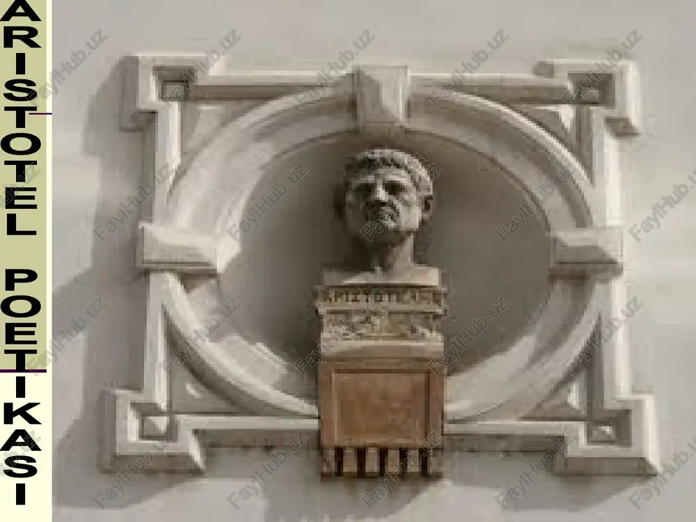 aristotel poetikasi — PPT