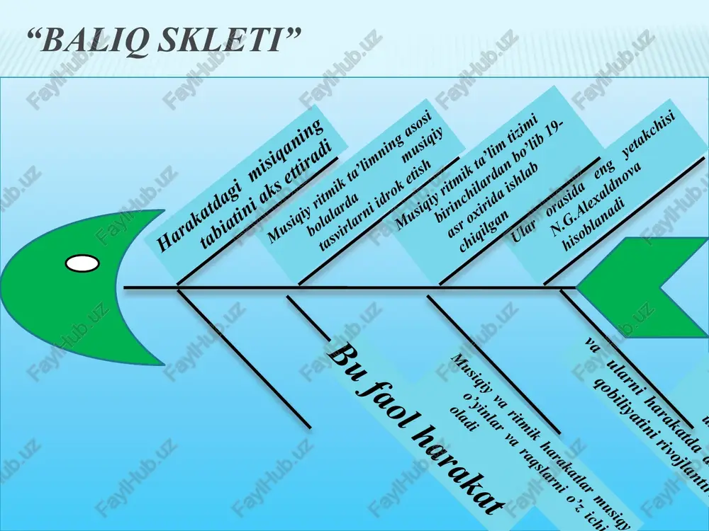 baliq skeliti, klaster — PPTX
