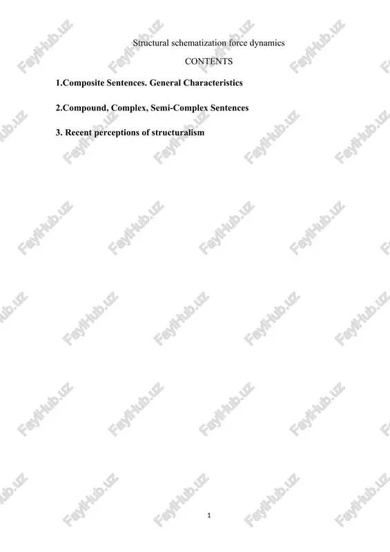 structural schematization force dynamics — DOCX