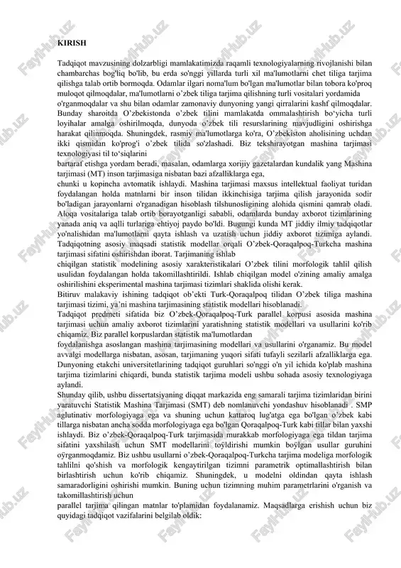 mashina tarjimasi — DOCX