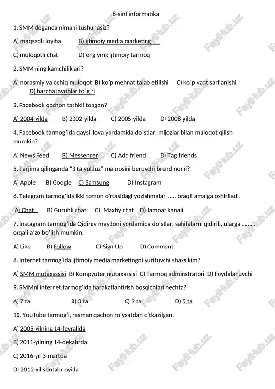 8-sinf informatika — DOCX