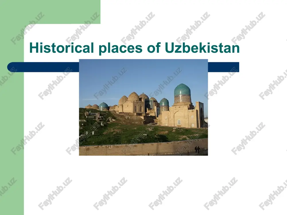 khavendi takhur sheikh mausoleum — PPT