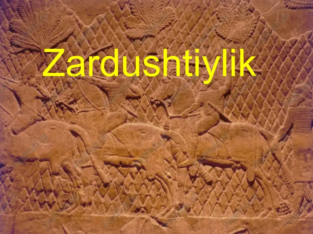 zardushtiylik — PPT