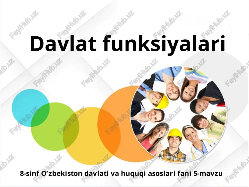davlatfunksiyalari — PPTX