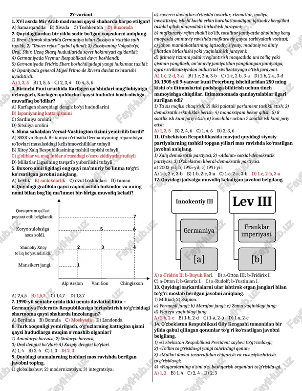 xvi asrda mir arab madrasasi — DOCX