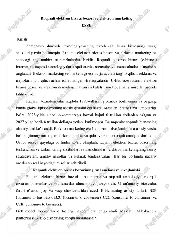 elektron marketing — DOCX