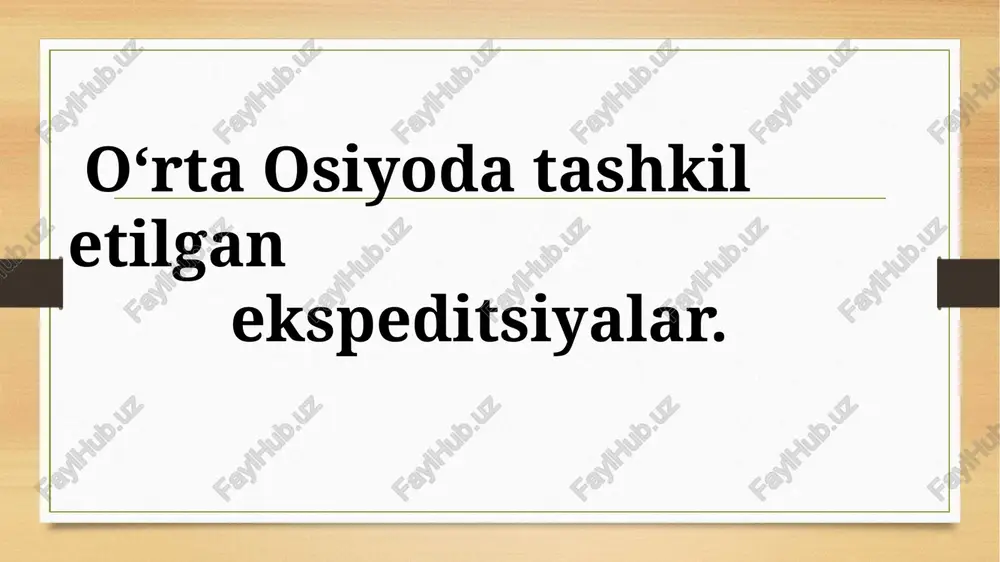 janubiy turkmaniston arxeologik kompleks ekspeditsiyasi (jtake) — PPTX
