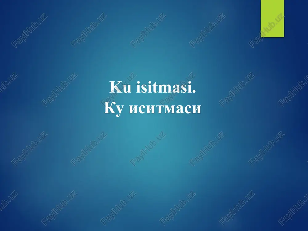 ku isitmasi — PPTX