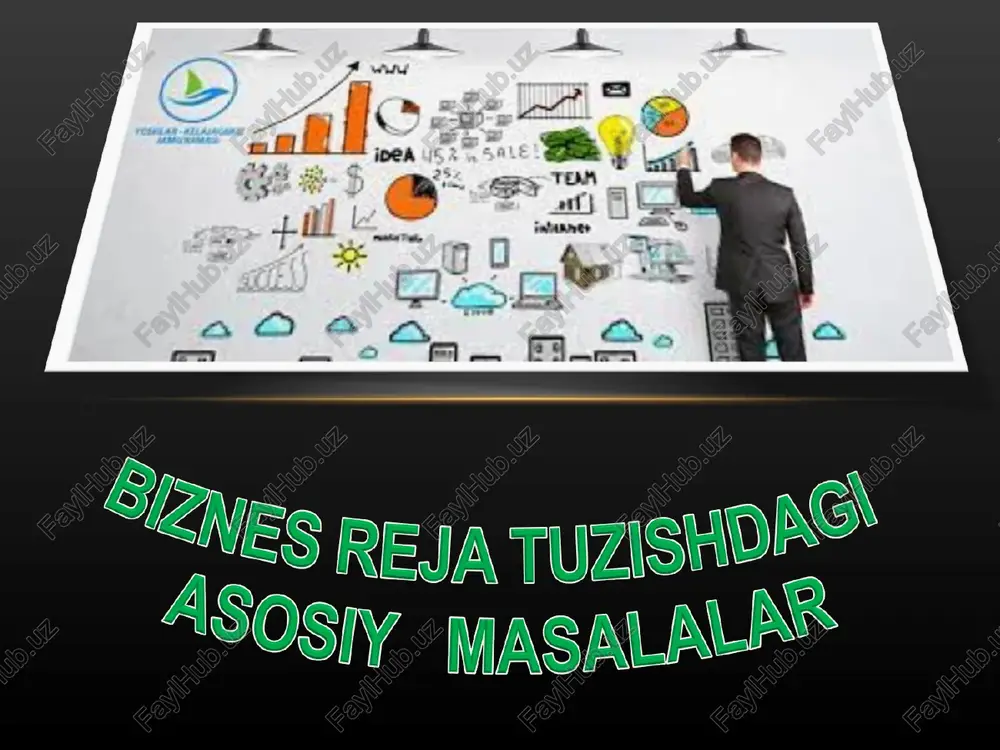 biznes reja tuzishdagi asosiy masalalar — PPT