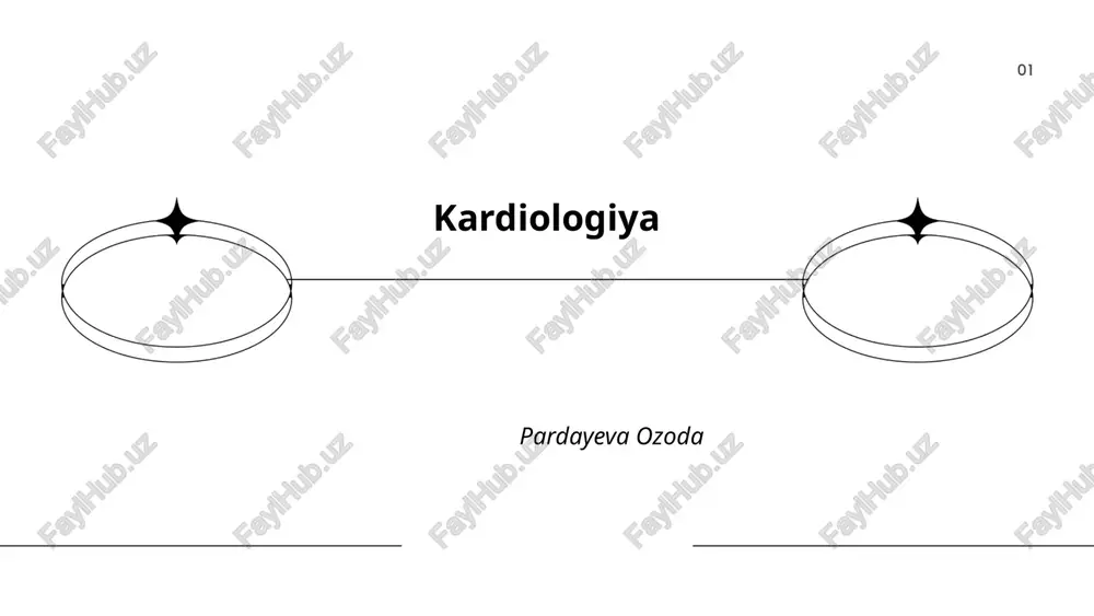 kardiologiya — PPTX