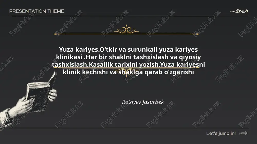 yuza kariyes — PPTX