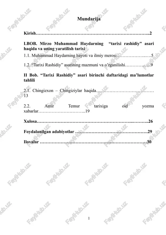 tarixi rashidiy — DOCX