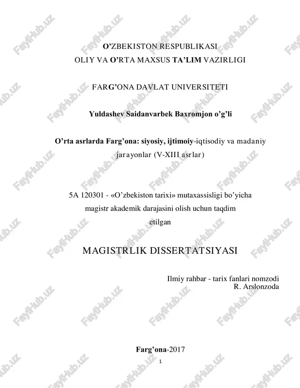 o‘zbekiston tarixi — PDF