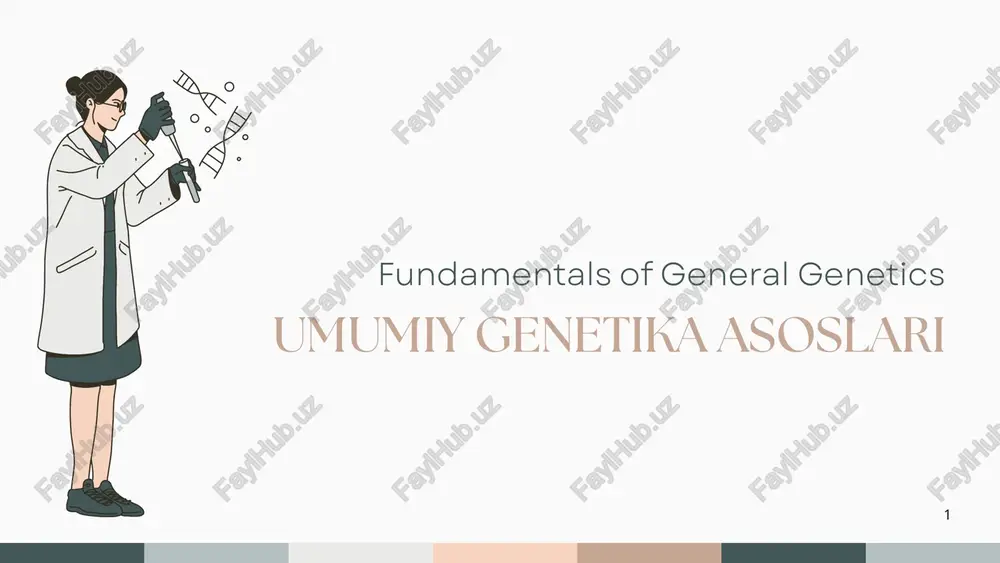 umumiy genetika asoslari — PDF