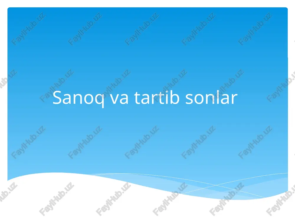 sonlar — PPTX