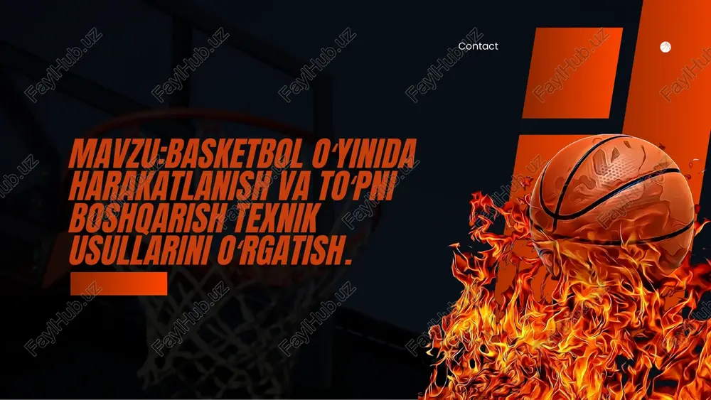 baskidbol o'yinida harakatlanish — PDF