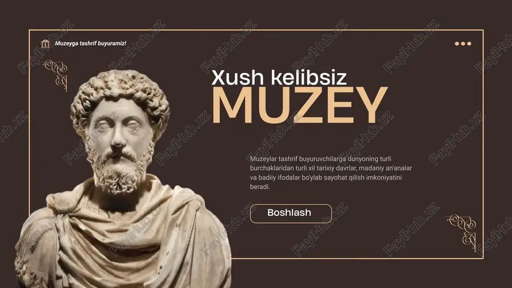muzey — PPTX
