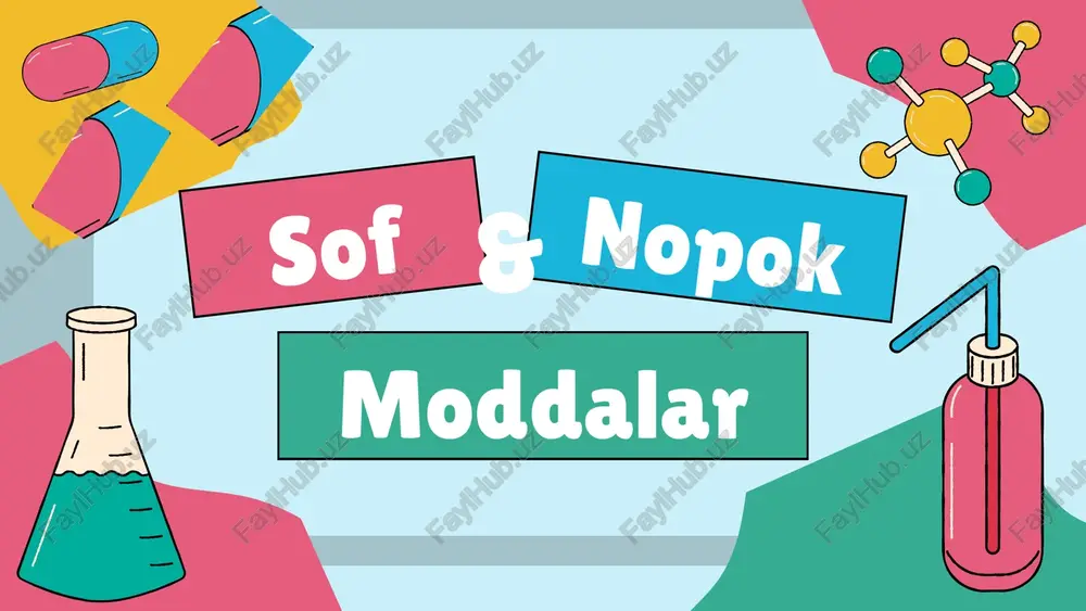 sof moddalar — PPTX
