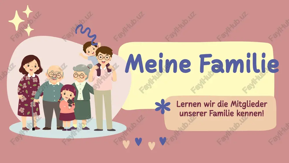 meine familie — PPTX