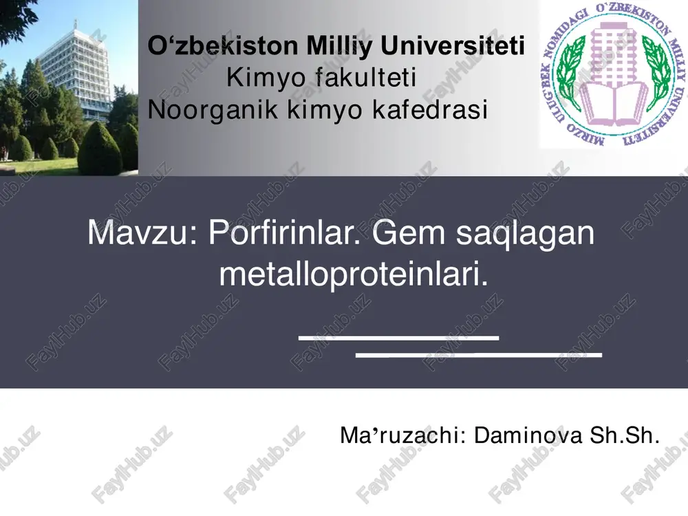 porfirinlar — PDF