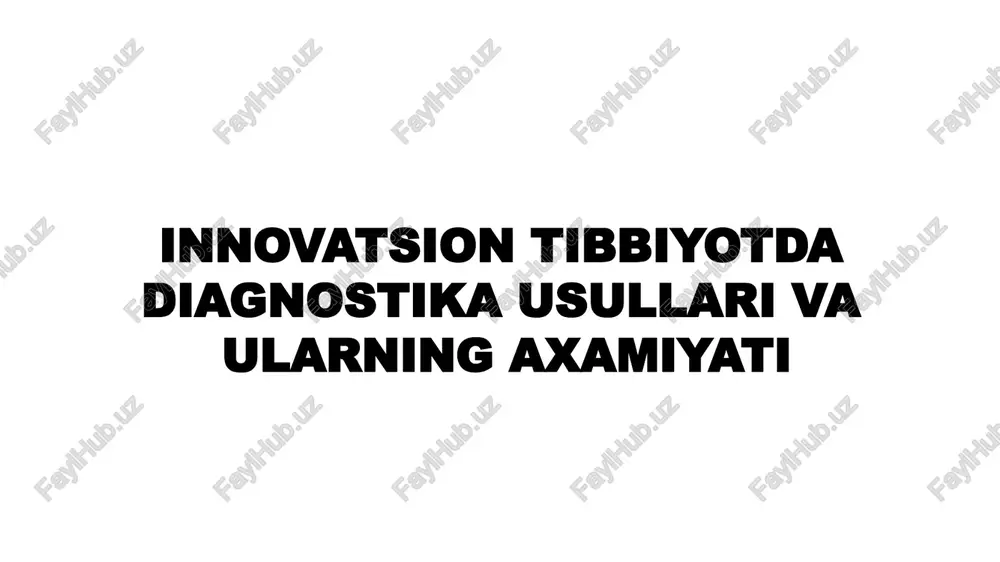 innovatsiya tushunchasi — PPTX