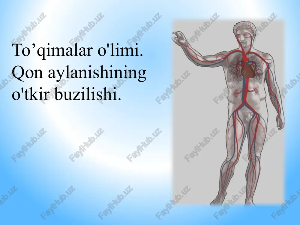 to’qimalaro'limi.qonaylanishiningo'tkirbuzilishi — PPTX