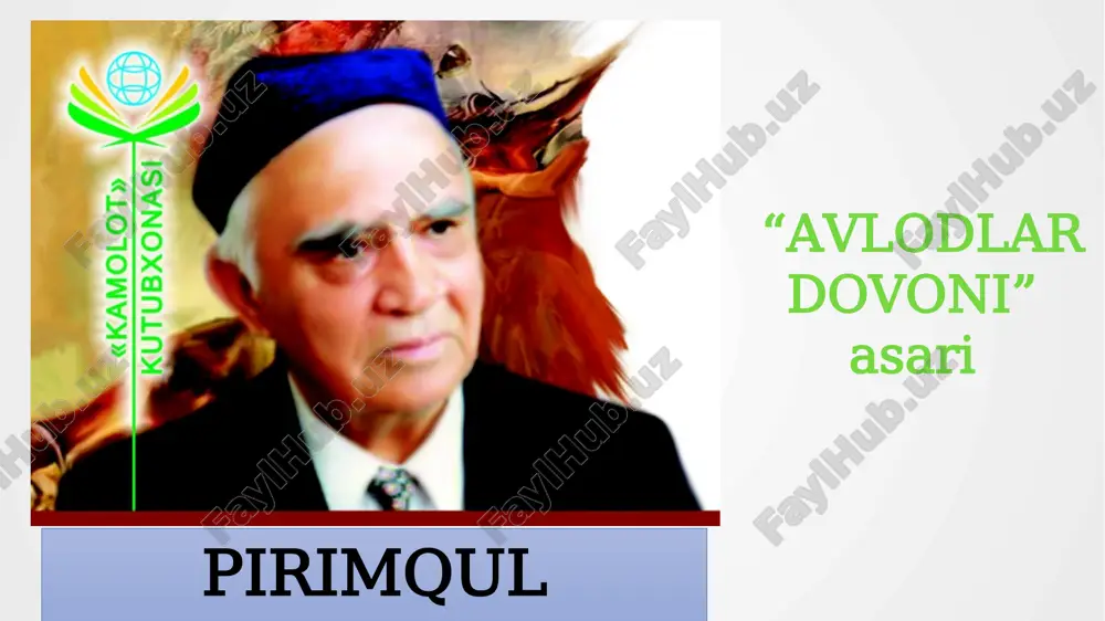 avlodlar dovoni — PPTX
